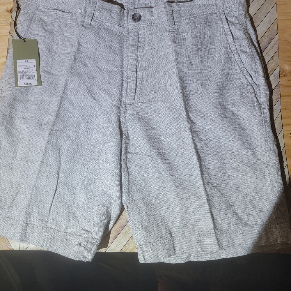 Goodfellow gray 9inch inseam shorts 34 waiste